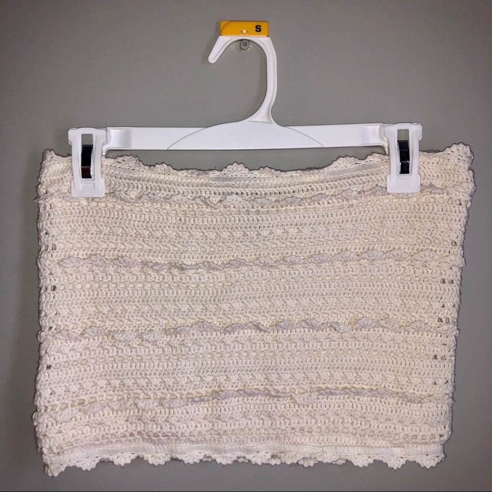 Lace crop top